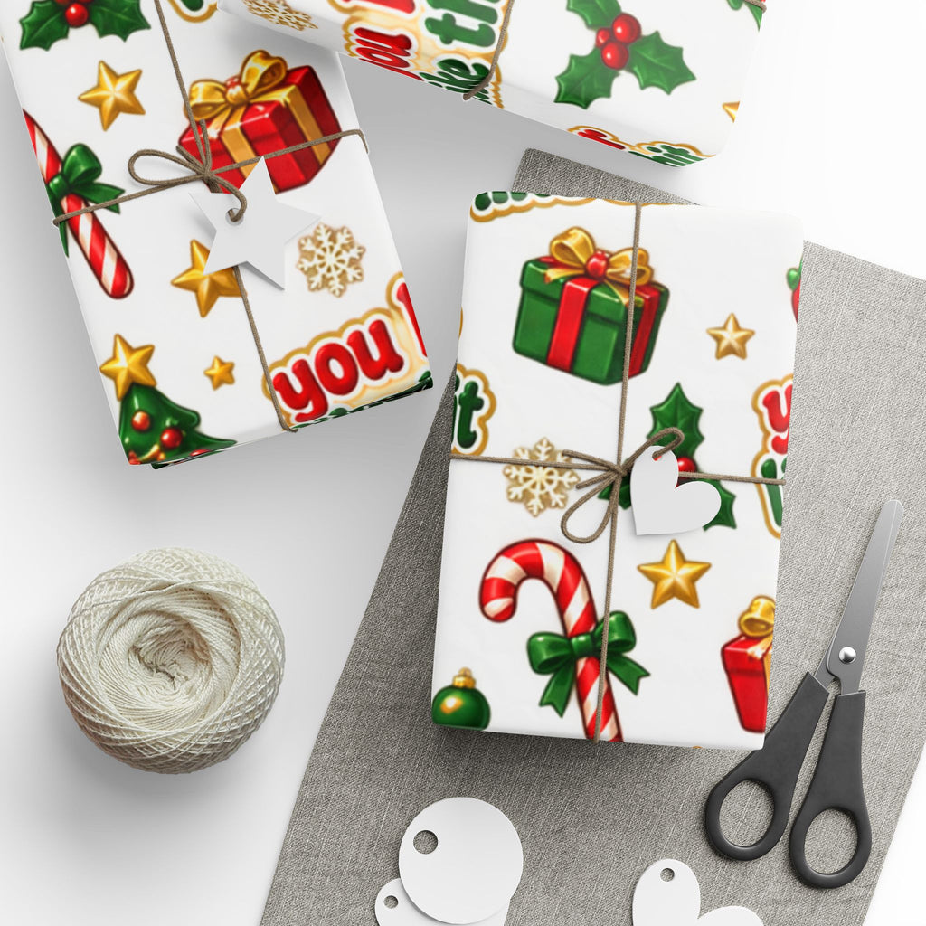 Funny Christmas Wrapping Paper - "You Better Like This Shit" Holiday Gift Wrap