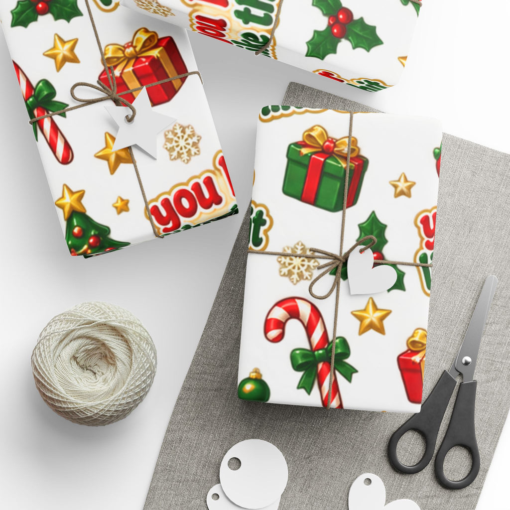 Funny Christmas Wrapping Paper - "You Better Like This Shit" Holiday Gift Wrap