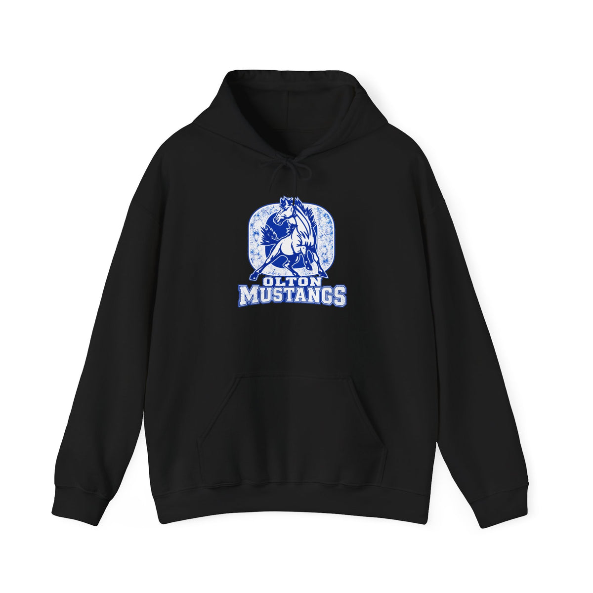 Mustangs Hoodie — Vintage Dutton Mustangs Pullover