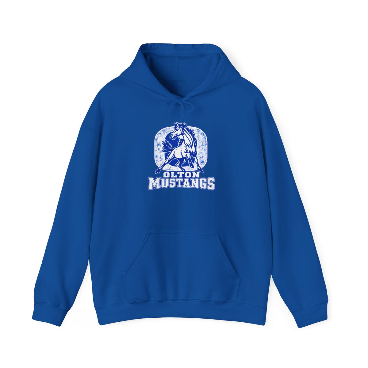 Mustangs Hoodie — Vintage Dutton Mustangs Pullover