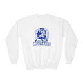Youth Crewneck Sweatshirt - Dilton Mustangs Retro Mascot Graphic