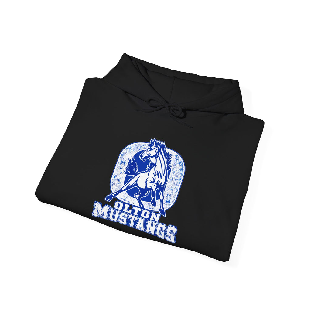 Mustangs Hoodie — Vintage Dutton Mustangs Pullover