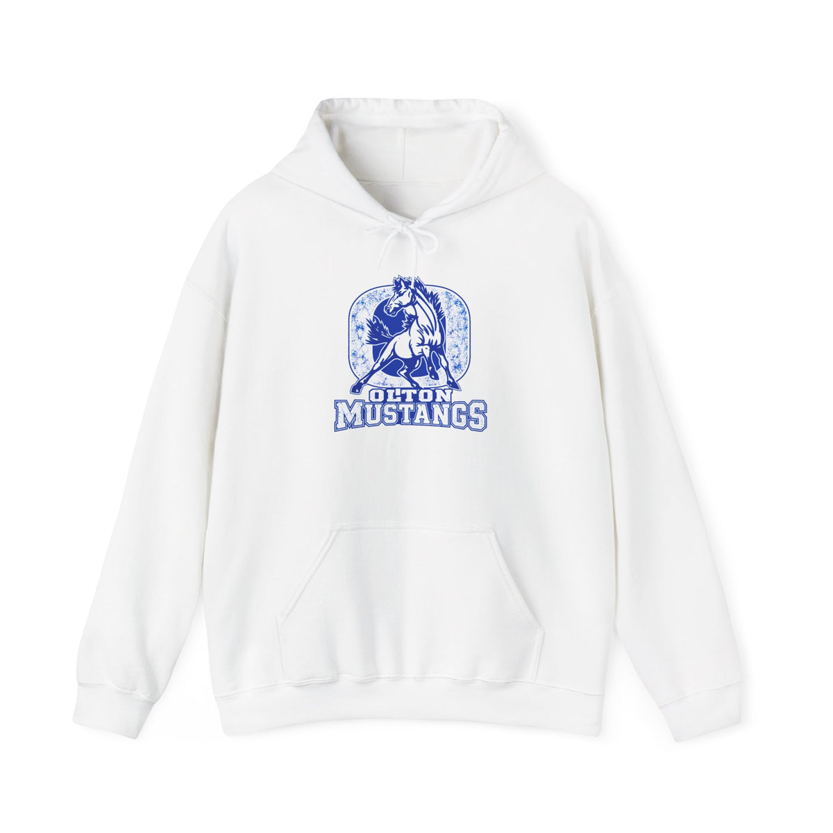 Mustangs Hoodie — Vintage Dutton Mustangs Pullover