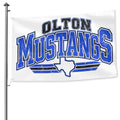Double Sided Mustang Flag