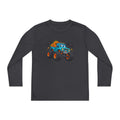 Halloween Monster Truck Youth Long Sleeve Tee
