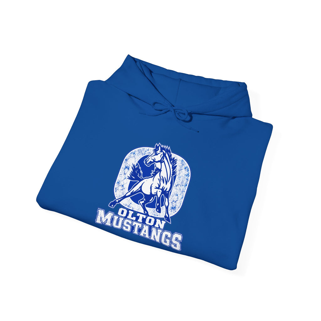 Mustangs Hoodie — Vintage Dutton Mustangs Pullover