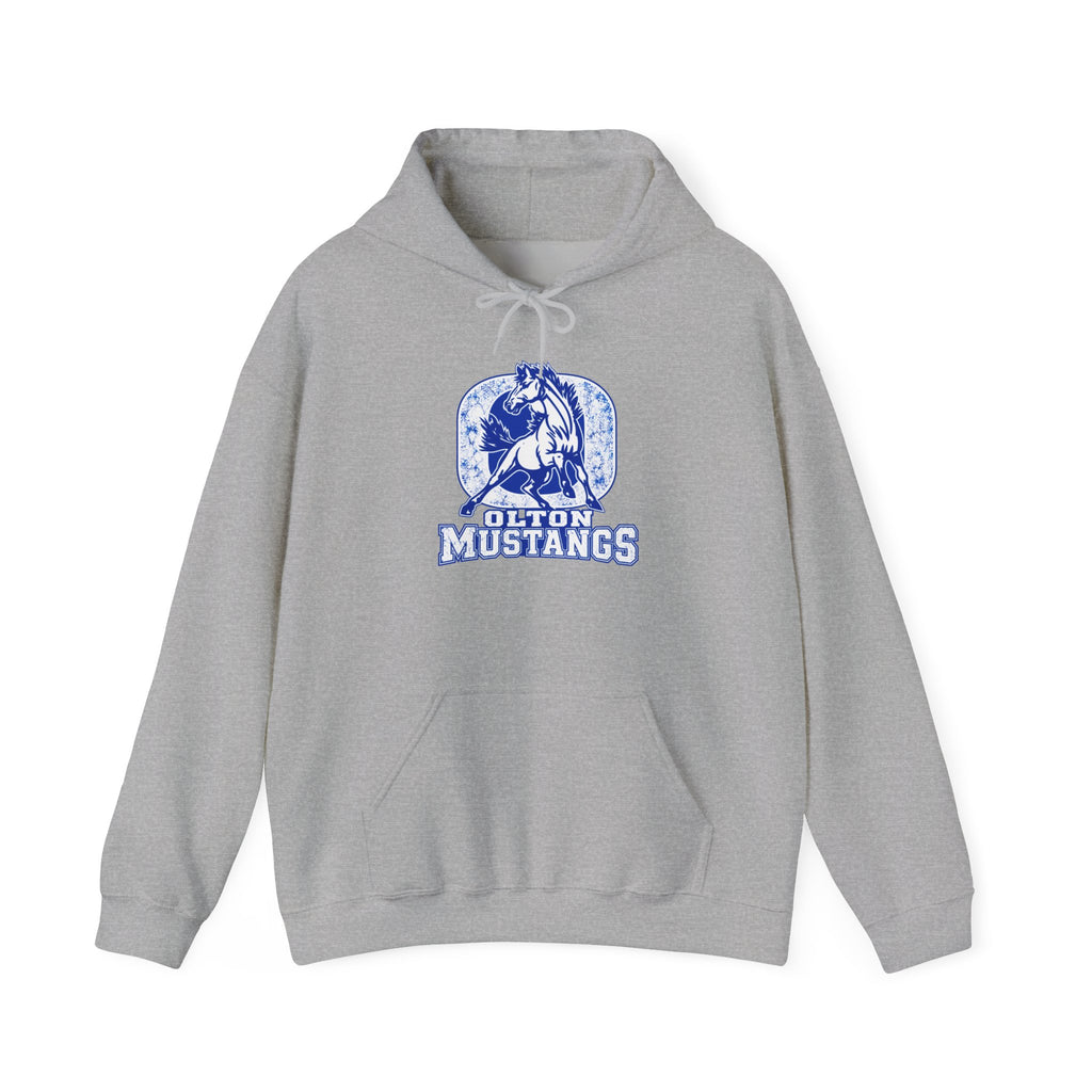 Mustangs Hoodie — Vintage Dutton Mustangs Pullover