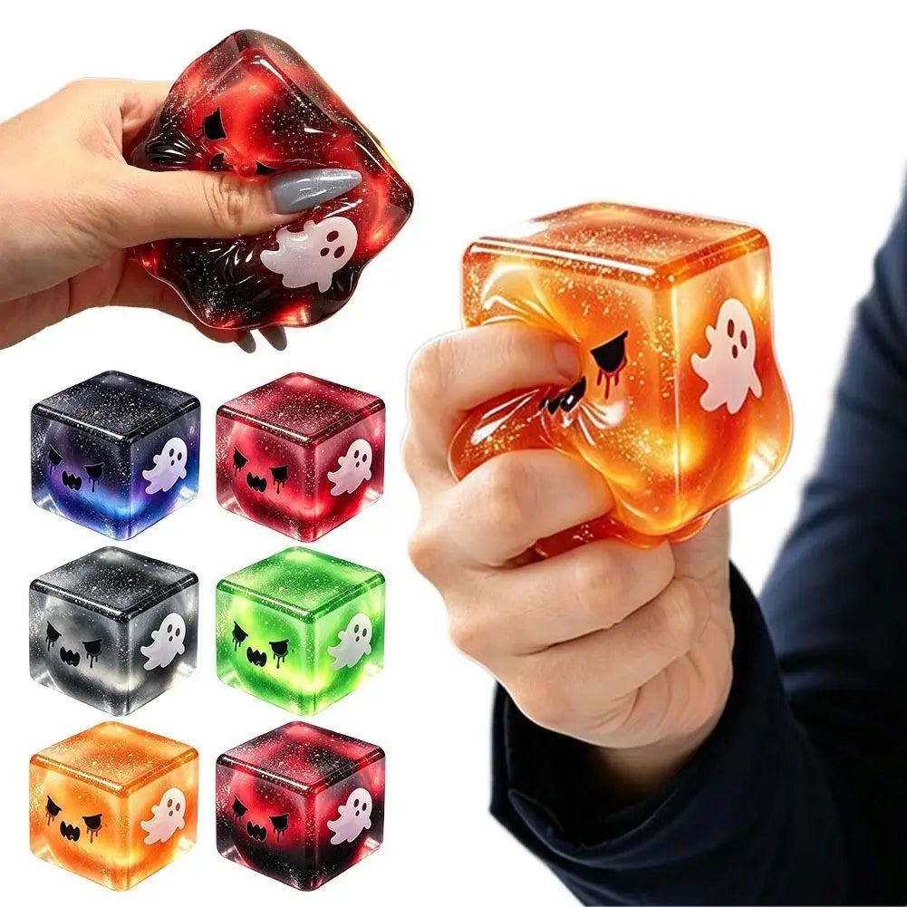 Halloween Ghost Cube Squishy