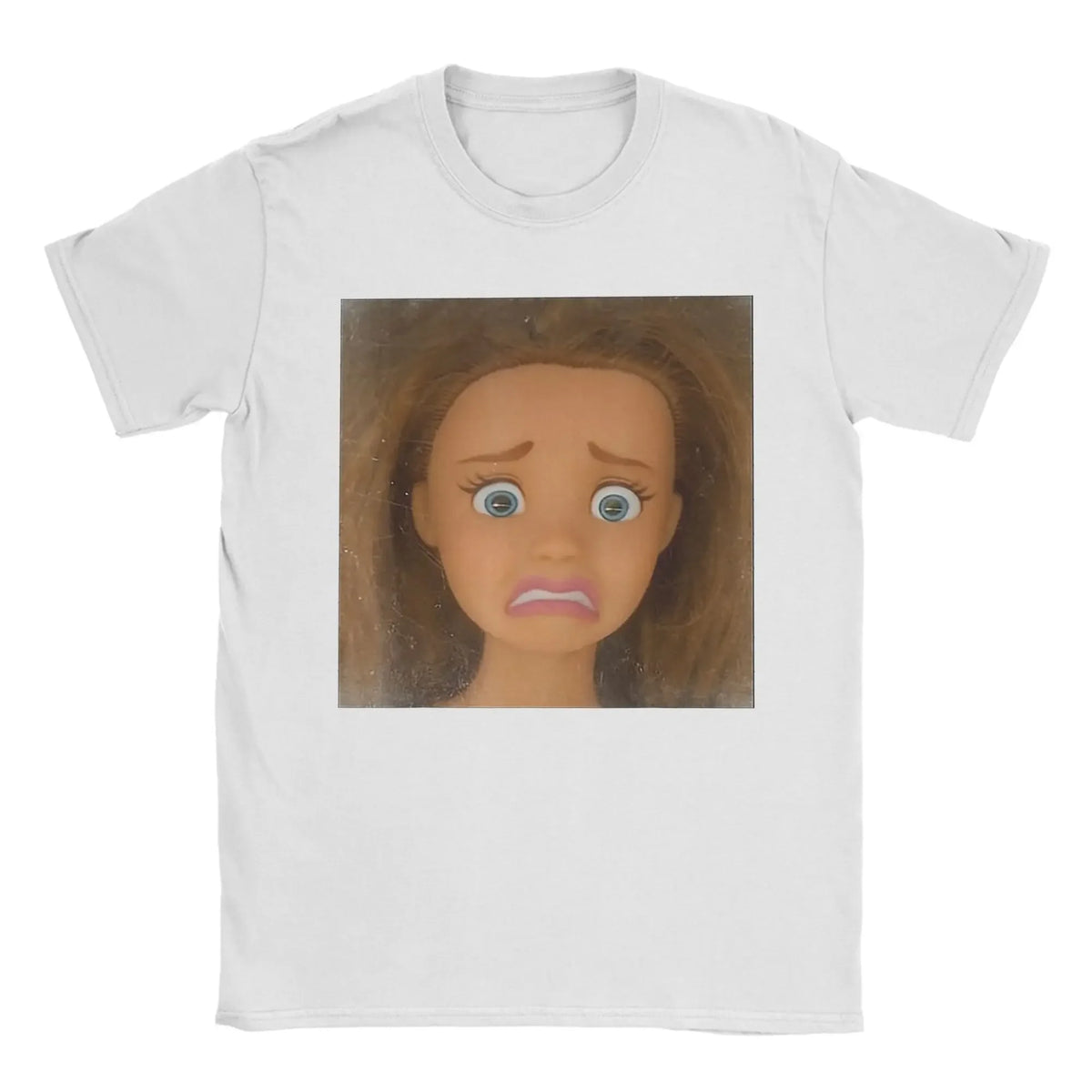 Worried Doll Face T-Shirt