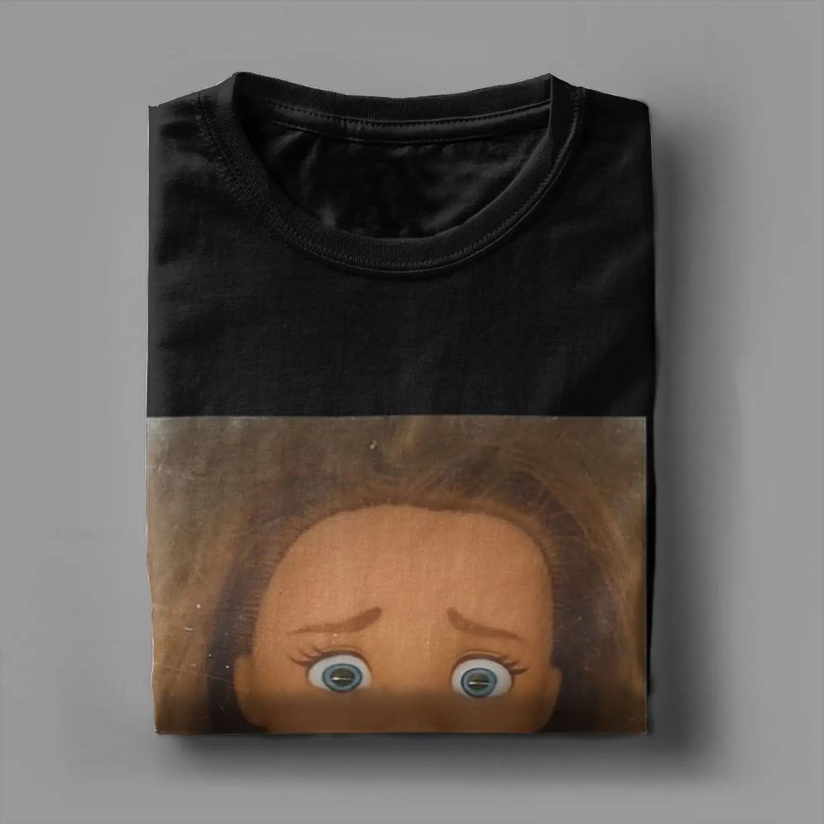 Worried Doll Face T-Shirt