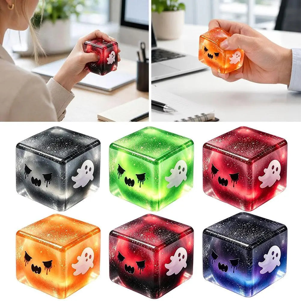 Halloween Ghost Cube Squishy