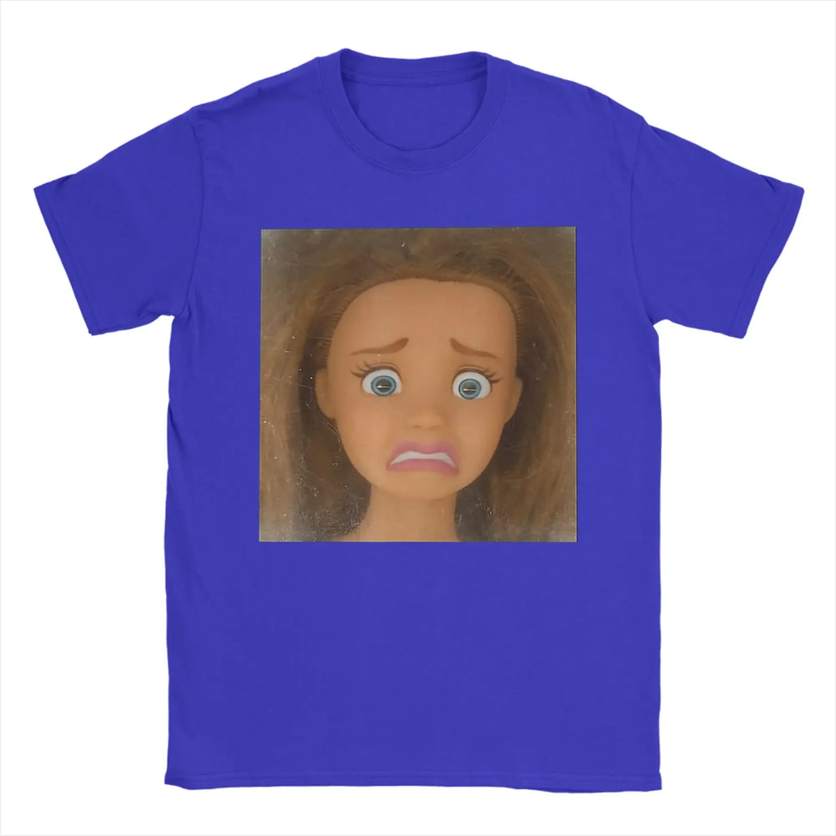 Worried Doll Face T-Shirt